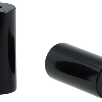 Kabelhoedjes Ø5,0mm PVC - zwart