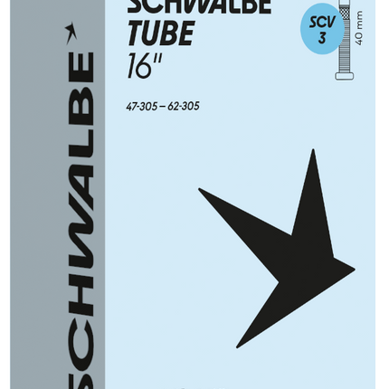 Binnenband Schwalbe SCV3 (16'') - 47/62-305 - 40mm ventiel