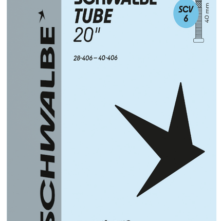 Binnenband Schwalbe SCV6 (20'') - 28/40-406 - 40mm ventiel