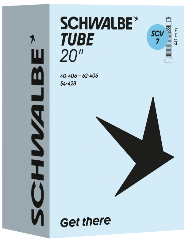 Binnenband Schwalbe SCV7 (20'') - 40/62-406 - 40mm ventiel