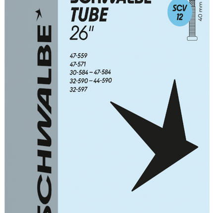 Binnenband Schwalbe SCV12 (26''/27,5'') - 32/47-559/597 - 40mm ventiel