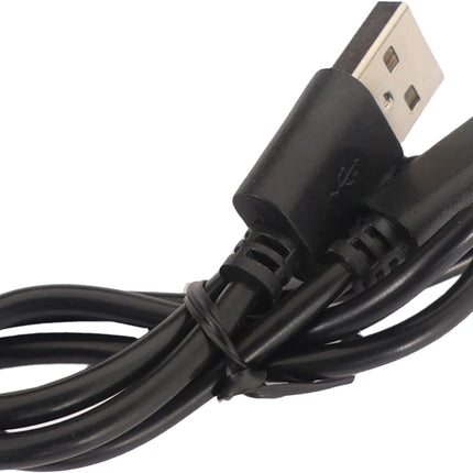 Fietszadel Wittkop Kelvin Accu met zadelstrop - zwart