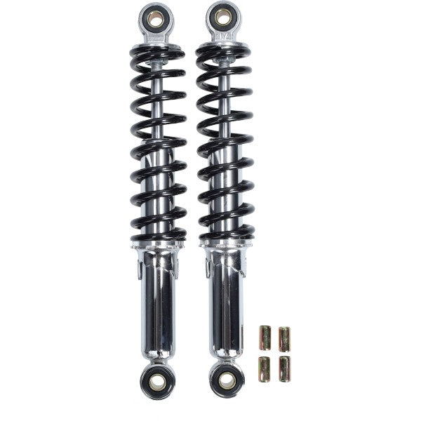 schokbrekerset fast-arrow 290mm chroom/zwart puch maxi, tomos, camino
