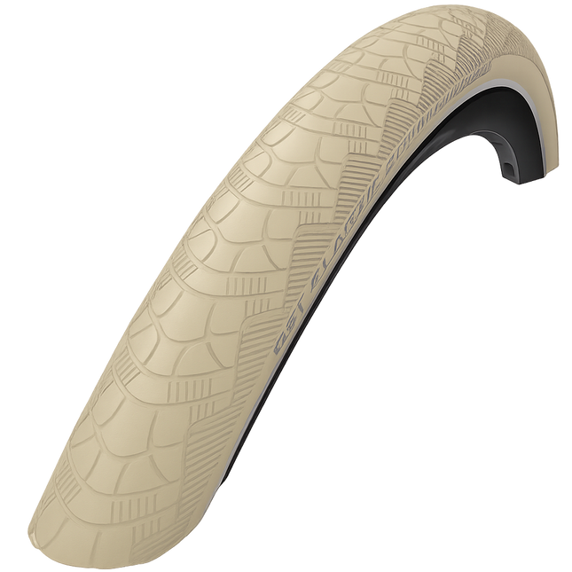 Buitenband CST Zeppelin 28 x 1.90'' / 50-622 - crème met reflectie