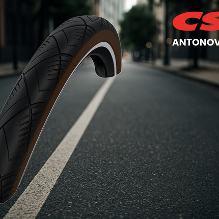 Buitenband CST Antonov 28 x 1.60'' / 42-622 - zwart/bruin met reflectie