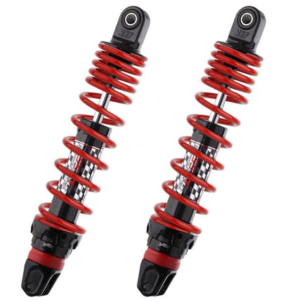 Amortisseurs yss hybride DTG maxi scooter 2010 Honda 300mm rouge sh 125/150