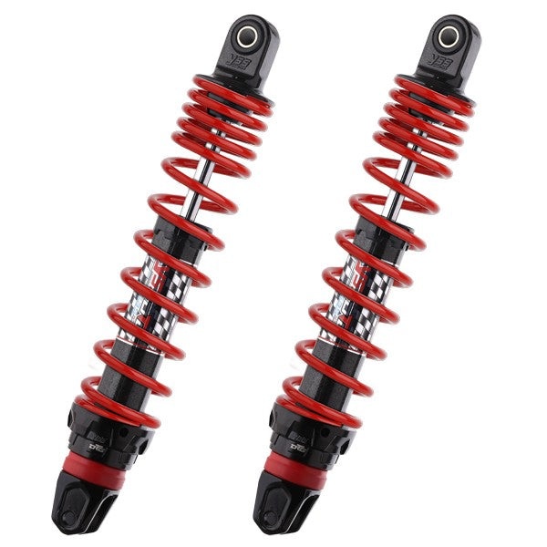 schokbrekerset yss hybrid DTG maxi scooter 400mm rood honda, forza, grand dink, sh300, sh350