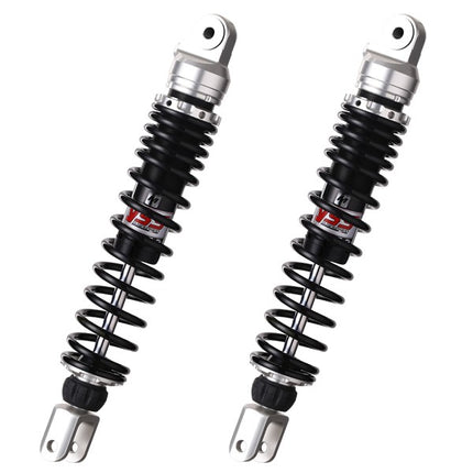 schokbrekerset yss hybrid DTG maxi scooter dtg honda 400/600 420mm zwart silver wing