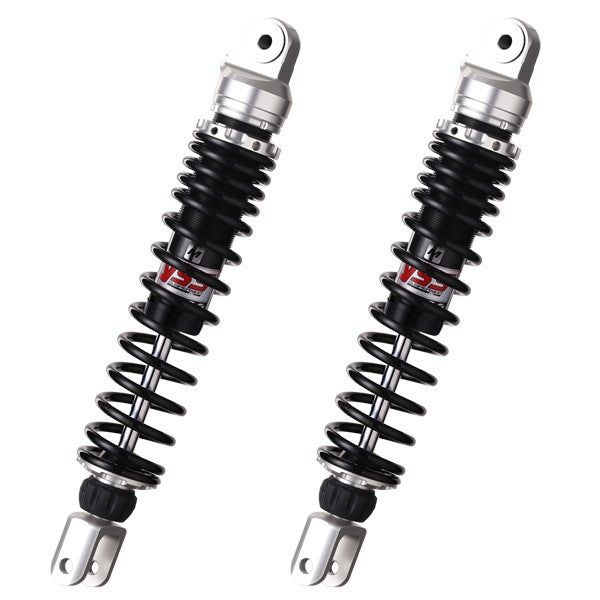 schokbrekerset yss hybrid DTG maxi scooter dtg honda 400/600 420mm zwart silver wing