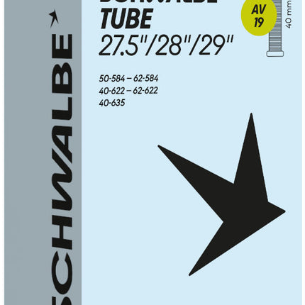 Binnenband Schwalbe AV19 28/29'' + 27.5'' / 40/62-584/635 - 40 mm ventiel