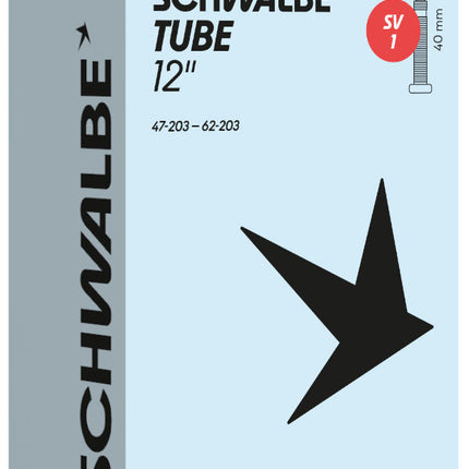 Binnenband Schwalbe SV1 12" / 47/62-203 - 40mm ventiel