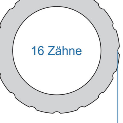 Power Tool Cyclus 2-zijdig T16 42.8 & Z12 23.0 - afbeelding 2