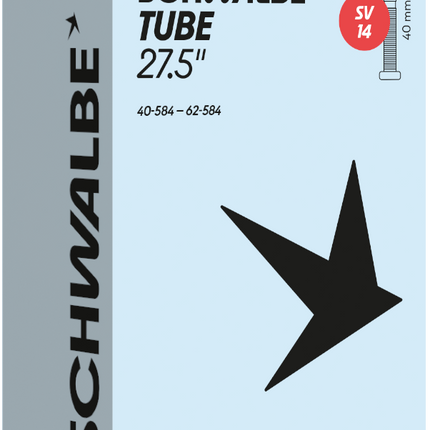 Binnenband Schwalbe SV14 27.5" 40/62-584 - 40mm ventiel