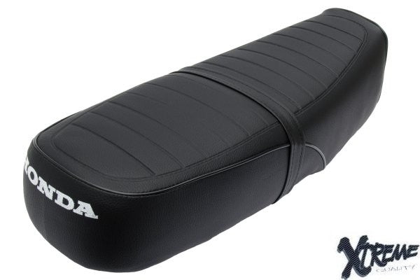 Selle biplace (fabriqué dans l'UE) Honda noire SS50