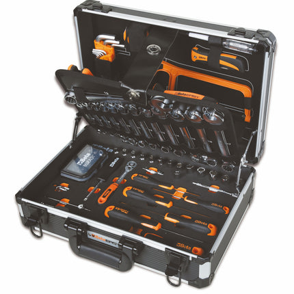 Beta Worker gereedschapskoffer met 100-delig assortiment, inclusief gratis Lego