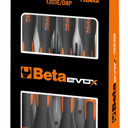 8-delige set schroevendraaiers Beta Tools1203E/D8P, inclusief gratis Lego - afbeelding 2