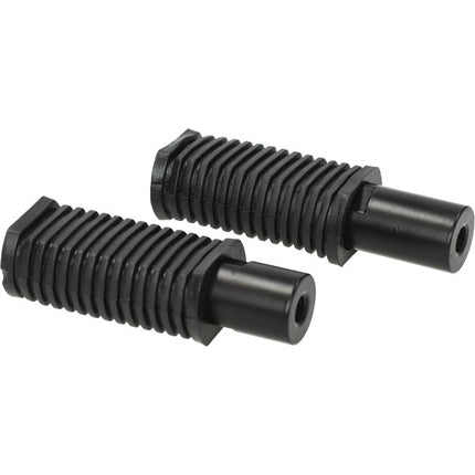 footrest set (made in EU) Honda black wallaroo