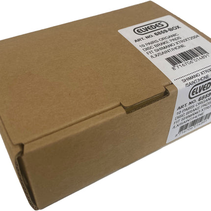 Schijfremblokset Elvedes organisch Shimano BR-M595 etc. / TRP Dash (10 paar) - afbeelding 2