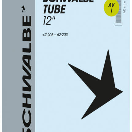 Binnenband Schwalbe AV1 12" 47/62-203 - 45° ventiel