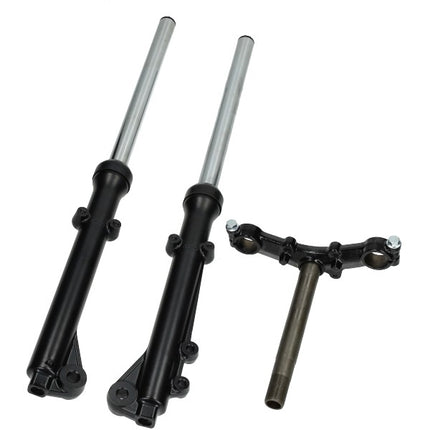 fork assembly (without triple clamp) honda mb