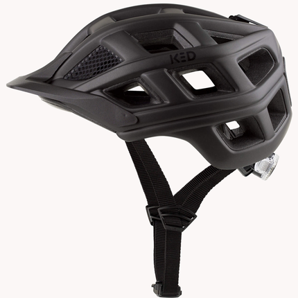 Fietshelm KED Crom XL (60-65cm) - mat zwart - afbeelding 2