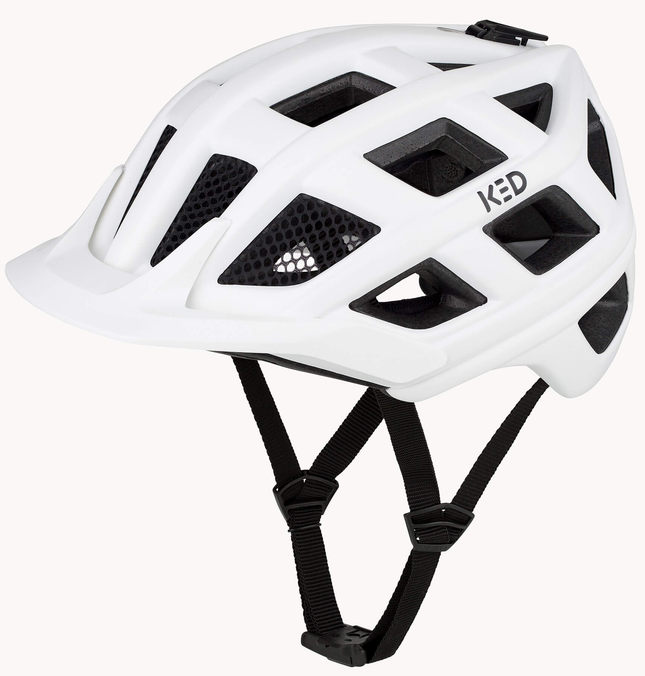 Fietshelm KED Crom L (57-62cm) - mat wit