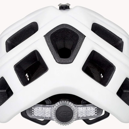 Fietshelm KED Crom L (57-62cm) - mat wit - afbeelding 3