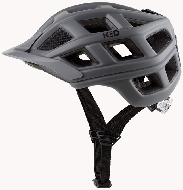 Fietshelm KED Crom L (57-62cm) - mat grijs - afbeelding 2