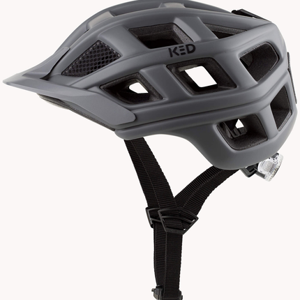 Fietshelm KED Crom XL (60-65cm) - mat grijs - afbeelding 2