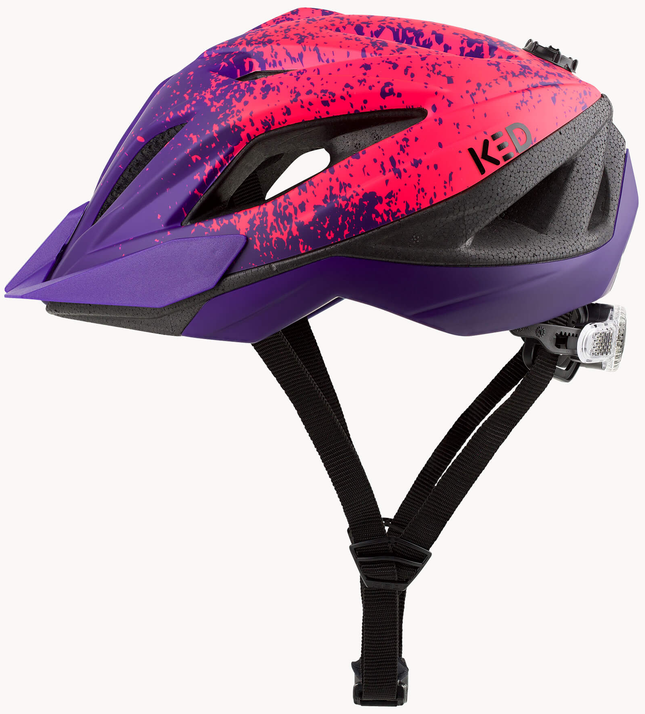 Fietshelm KED Street Jr Pro S (49-55cm) - mat roze - afbeelding 2