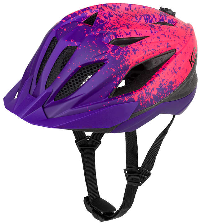 Fietshelm KED Street Jr Pro M (53-58cm) - mat roze