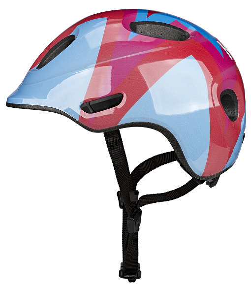 Fietshelm KED Meggy Spark S (45-50cm) - blauw/rood - afbeelding 2