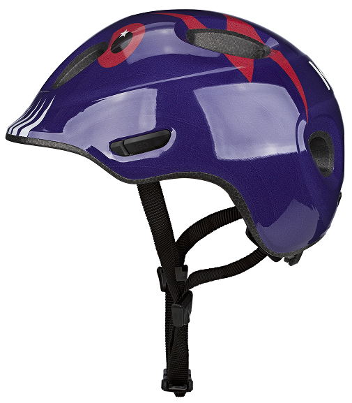 Fietshelm KED Meggy Spark M (50-55cm) - paars/blauw - afbeelding 2