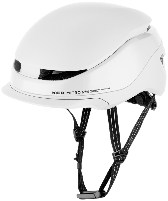Fietshelm KED Mitro UE-1 L (58-61cm) - licht grijs