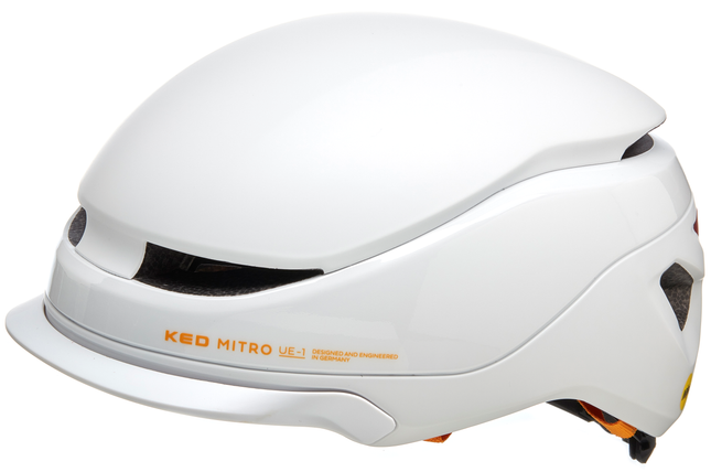 Fietshelm KED Mitro UE-1 L (58-61cm) - licht grijs - afbeelding 2
