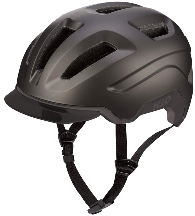 Fietshelm KED Pedalon L (59-63cm) - mat zwart