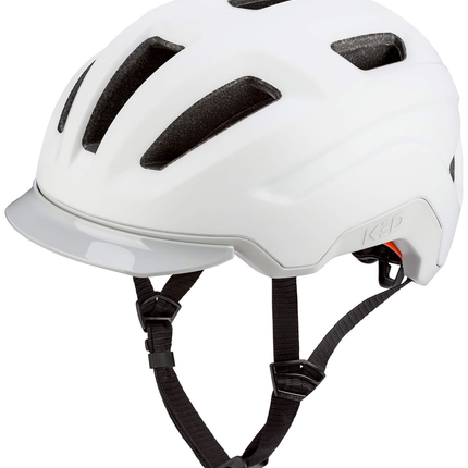 Fietshelm KED Pedalon M (56-59cm) - mat wit
