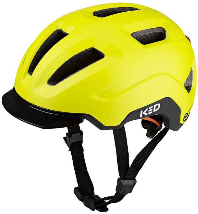 Fietshelm KED Pedalon S (53-56cm) - mat geel