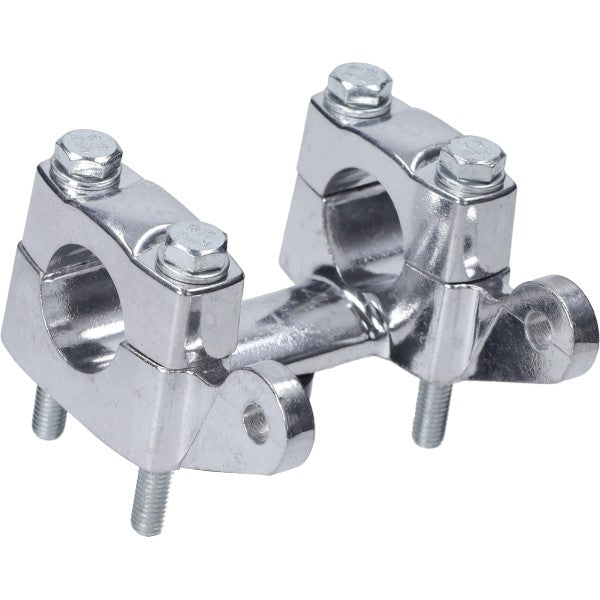 Kit de fixation guidon Honda supérieur+inférieur aluminium Camino