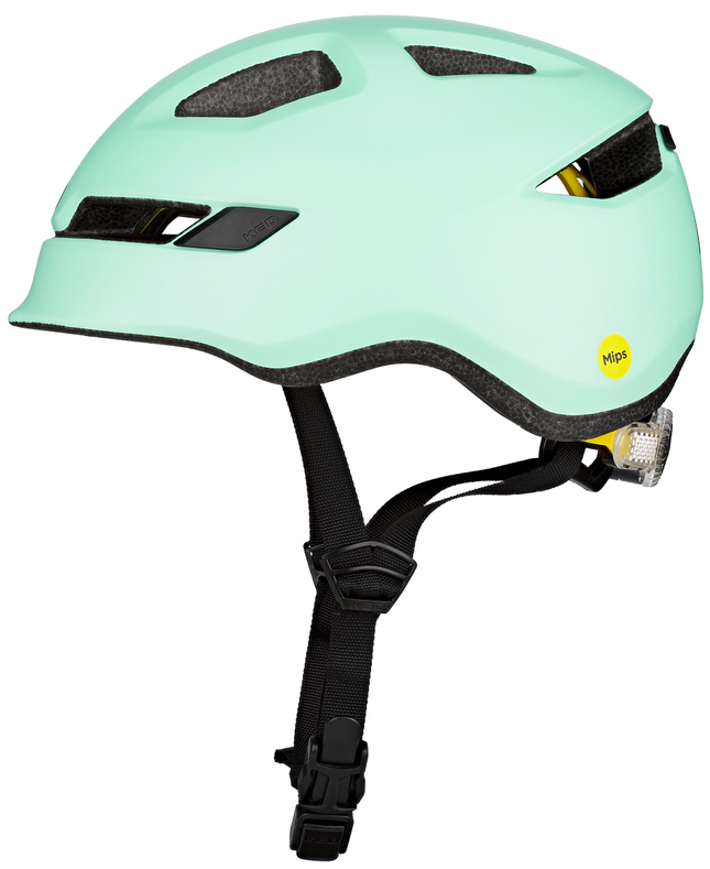 Fietshelm KED POP II MIPS S (48-52cm) - mat munt - afbeelding 2