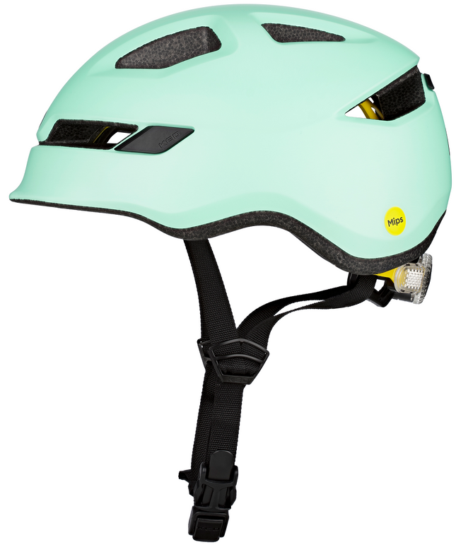 Fietshelm KED POP II MIPS M (52-56cm) - mat munt - afbeelding 2