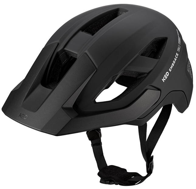 Fietshelm KED Embrace M (54-58cm) - mat zwart