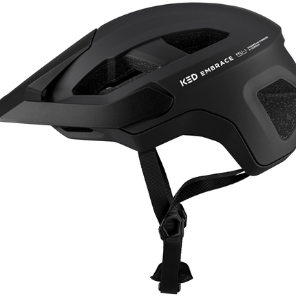Fietshelm KED Embrace M (54-58cm) - mat zwart - afbeelding 2
