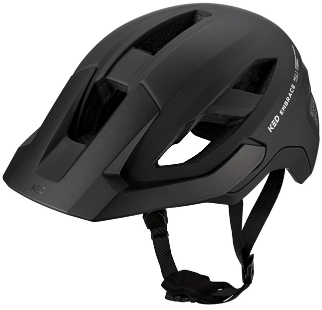 Fietshelm KED Embrace L (58-62cm) - mat zwart
