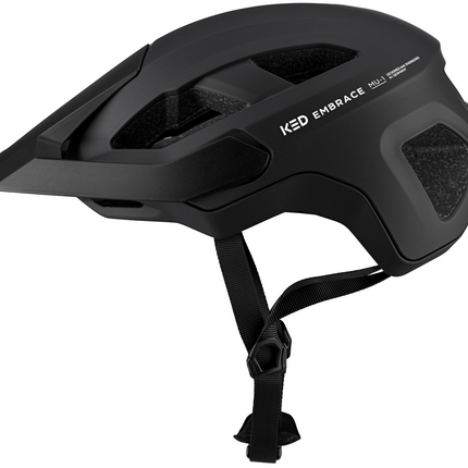 Fietshelm KED Embrace L (58-62cm) - mat zwart - afbeelding 2