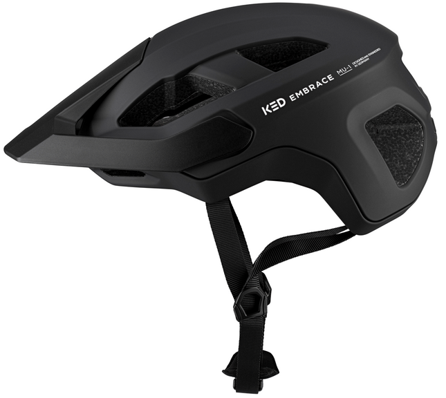 Fietshelm KED Embrace L (58-62cm) - mat zwart - afbeelding 2