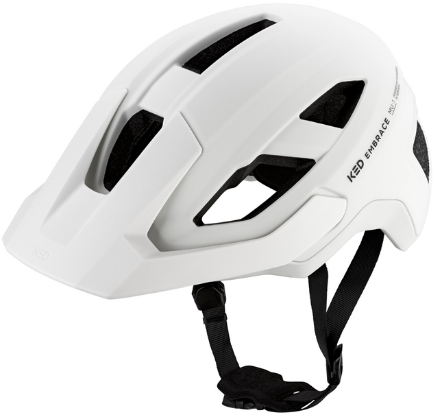Fietshelm KED Embrace M (54-58cm) - mat wit