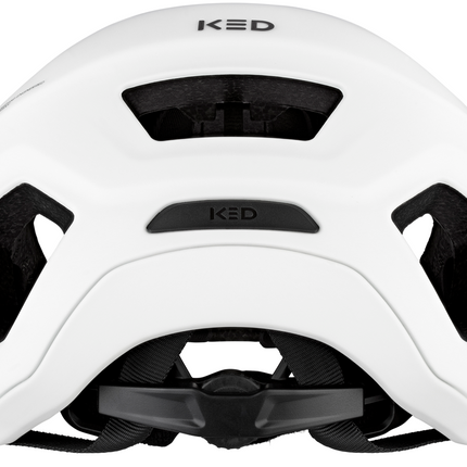 Fietshelm KED Embrace L (58-62cm) - mat wit - afbeelding 3