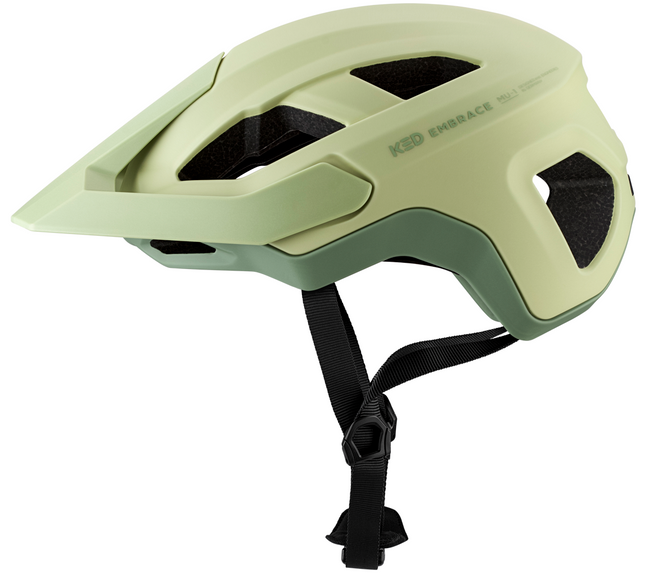 Fietshelm KED Embrace L (58-62cm) - mat olijf - afbeelding 2