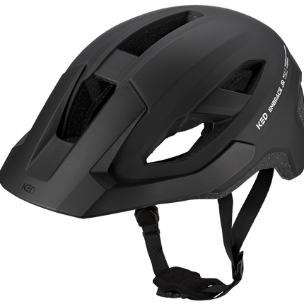 Fietshelm KED Embrace Jr S-M (52-58cm) - mat zwart